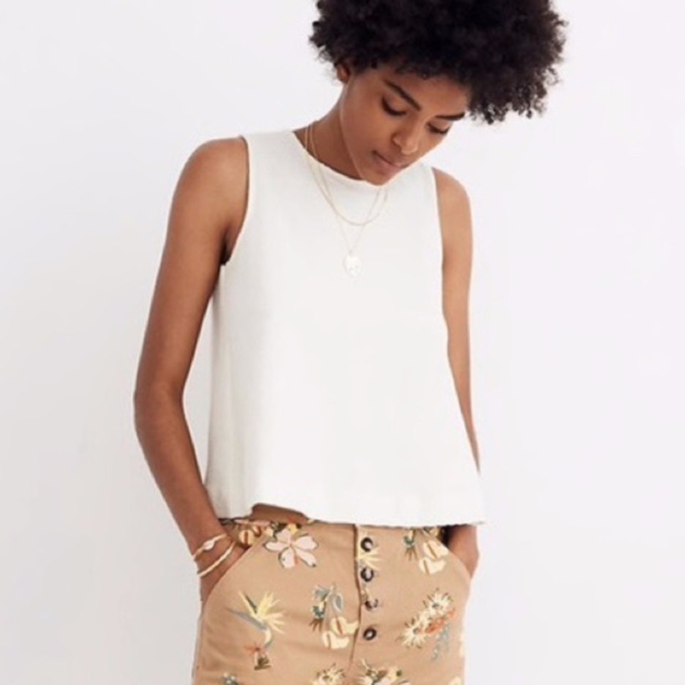 Madewell Cream Tank